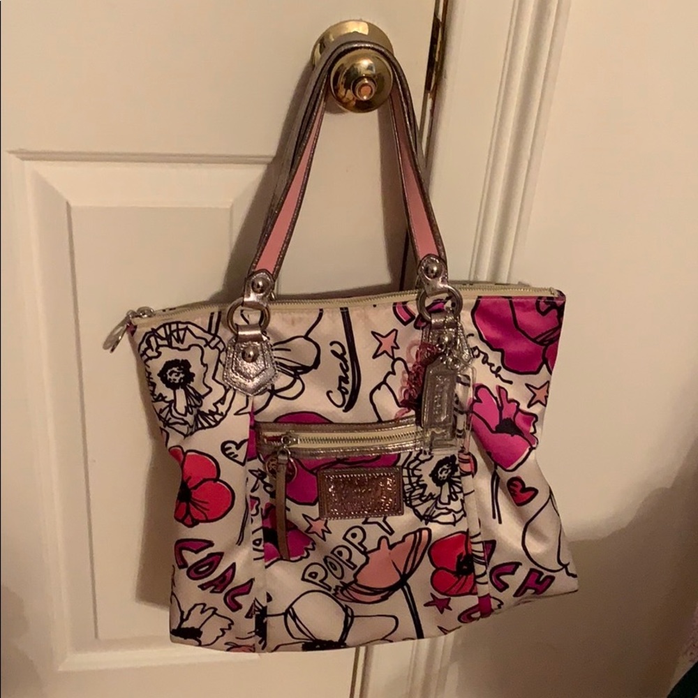 Coach Poppy tote bag